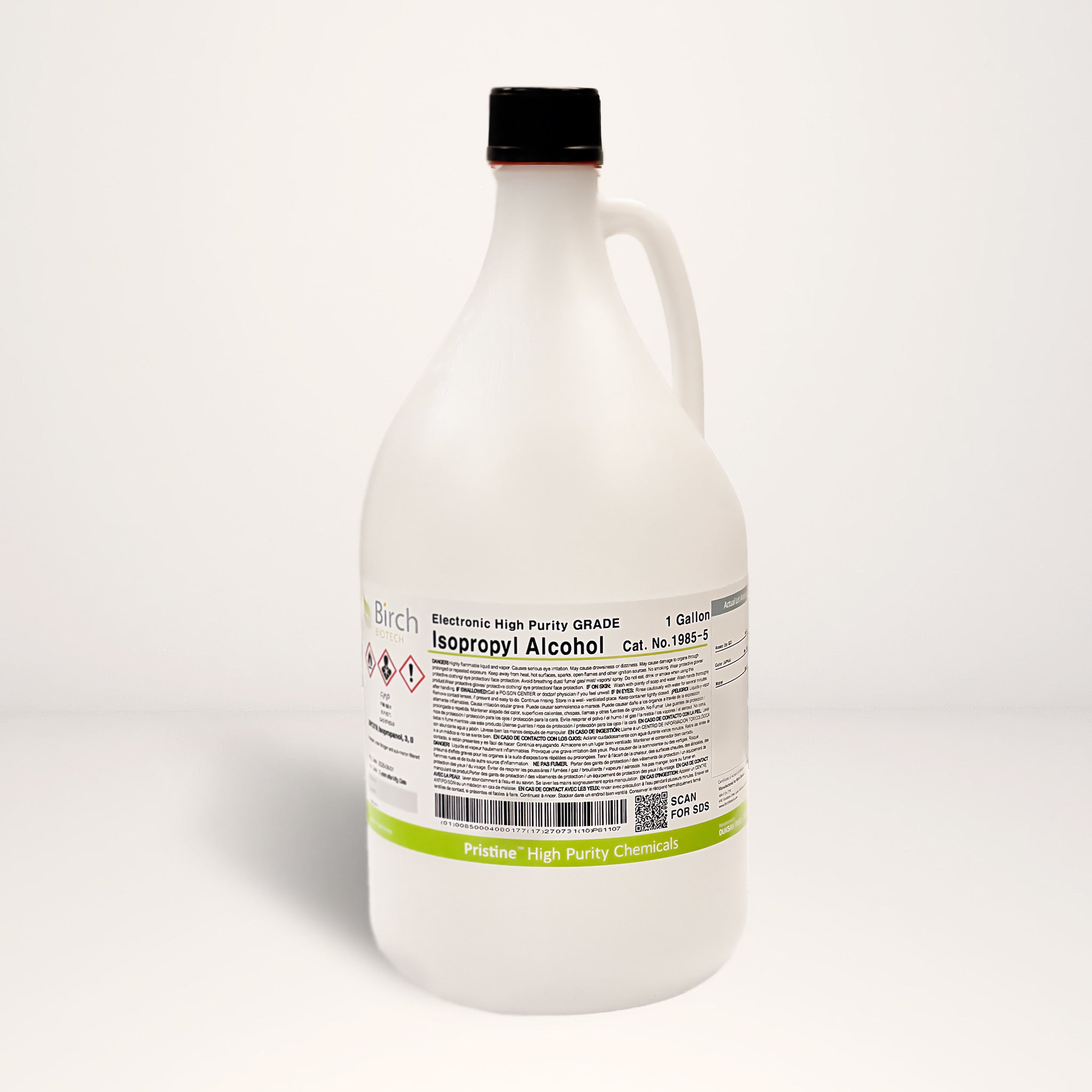 Pristine Isopropyl Alcohol, Electronic Grade