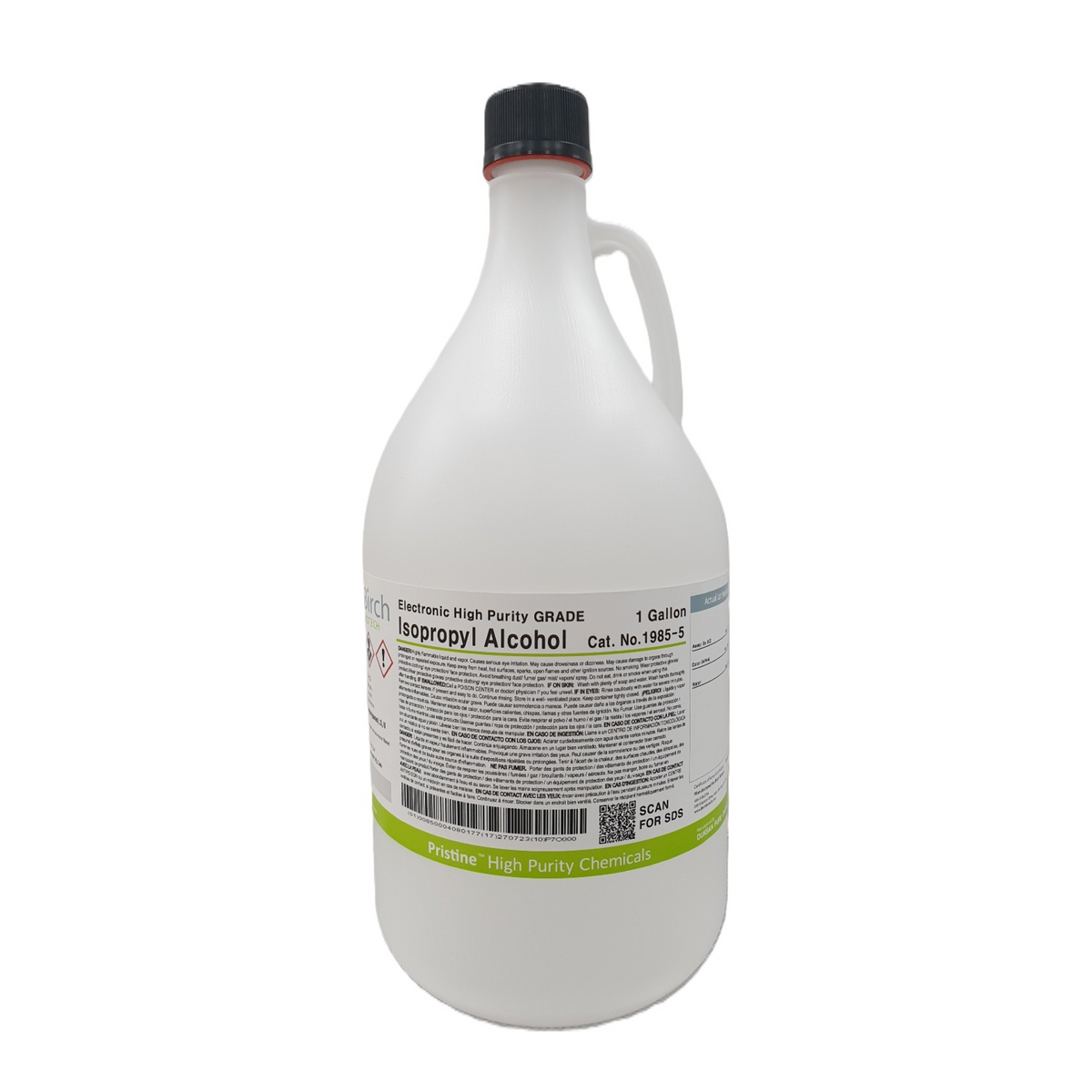 Pristine® Isopropyl Alcohol, Electronic Grade