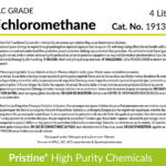 1913-5_Pristine™ Dichloromethane Alcohol Label