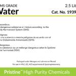 1939-3_LC-MS Grade Pristine™ Water, 2.5 Liter Label