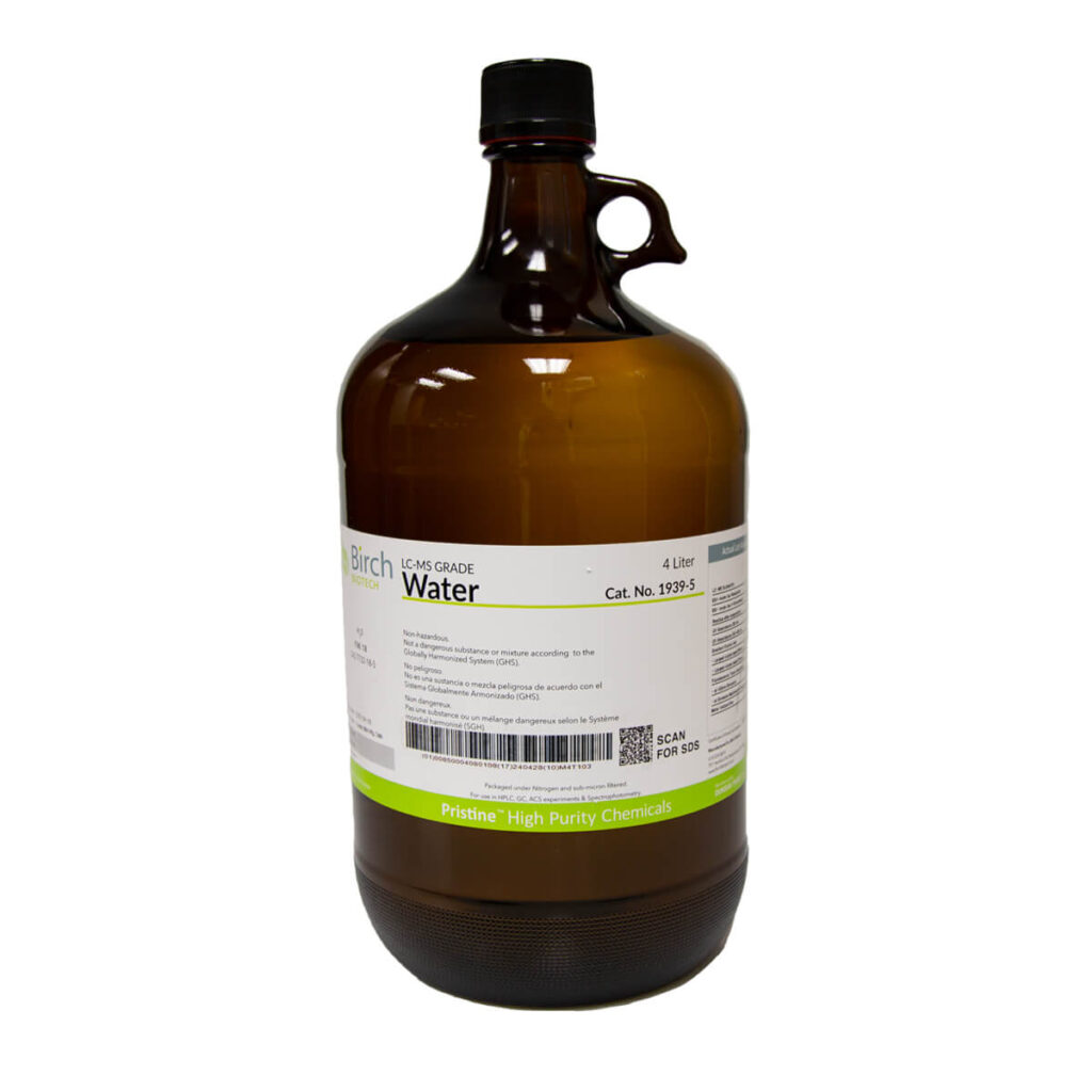 1939-5_Pristine® Water, LC-MS Grade, 4 Liter